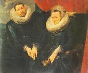 DYCK, Sir Anthony Van Portrait of a Married Couple dfh China oil painting reproduction